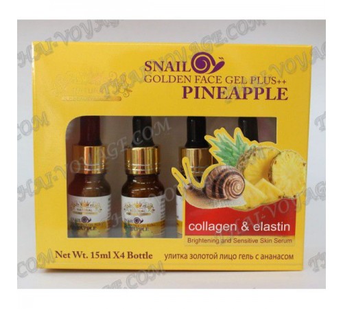 Snail serum with collagen, elastin and pineapple enzymes - TV001171