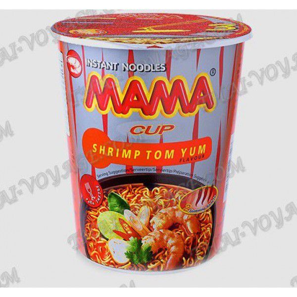 Noodle soup with shrimp tom yam noodles - TV001251