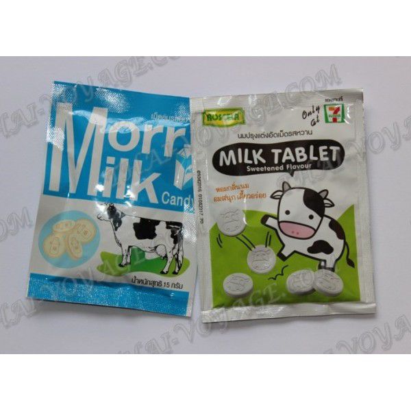 Tasty calcium for children and adults - milk tablet candy - TV001524