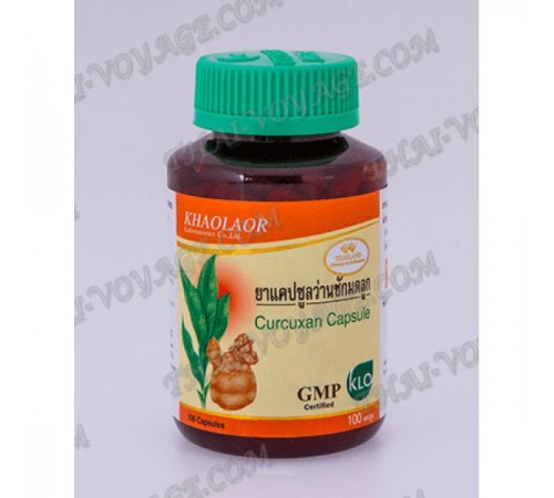 Turmeric capsules for female health Curcuxan Khaolaor - TV001590