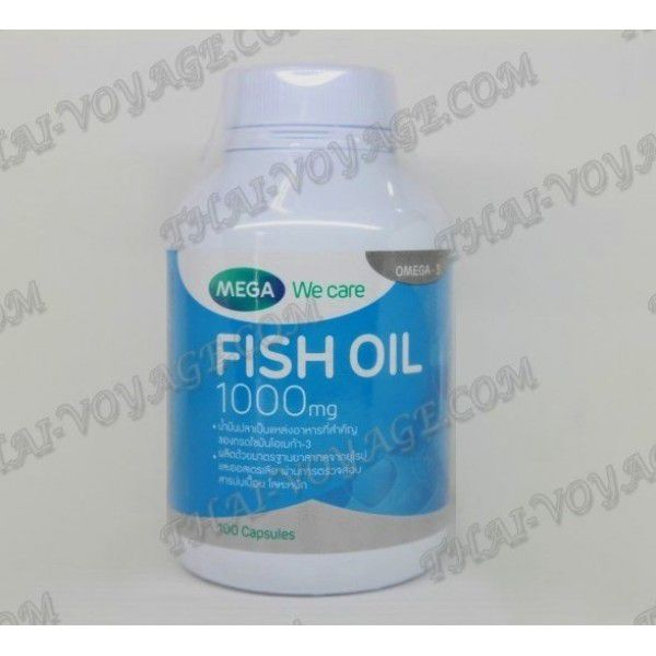 Fish oil 1000 mg in capsules Mega We Care - TV001617