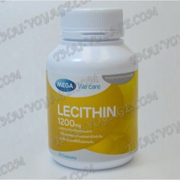 Lecithin 1200 mg in capsules Mega We Care - TV001618