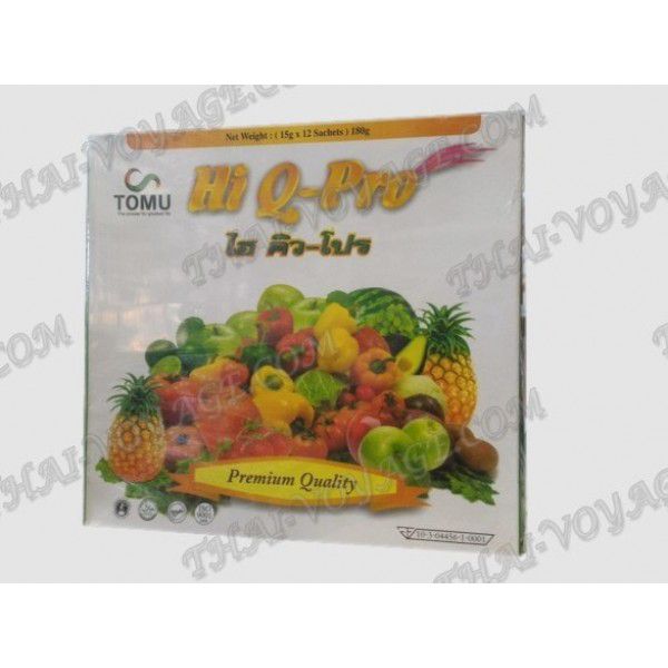 Thai activated fiber Hi Q-Pro to reduce weight and cleanse the body - TV001677